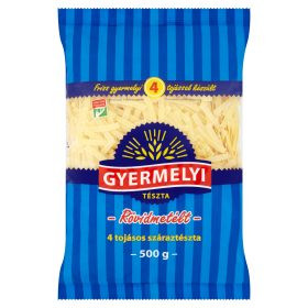 GYERMELYI TÉSZTA 4TOJ.RÖVIDMETÉLT 500G