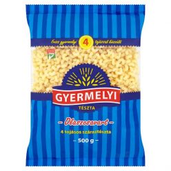 GYERMELYI TÉSZTA 4TOJ.OLASZ CSAVART 500G