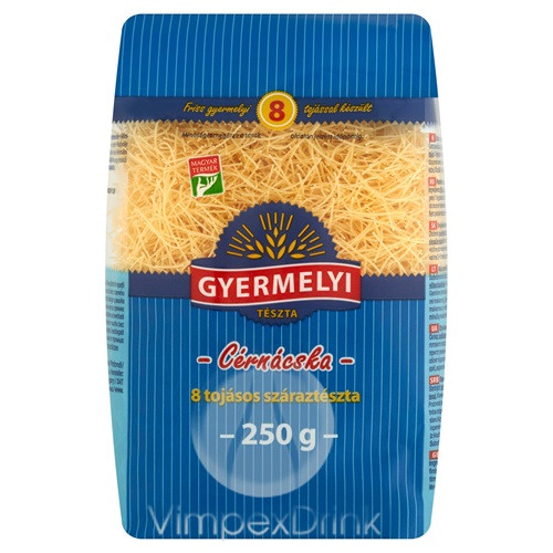 GYERMELYI TÉSZTA 8TOJ.CÉRNÁCSKA 250G