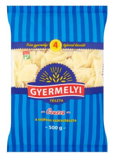 GYERMELYI TÉSZTA 4 TOJ. CSUSZA 500G