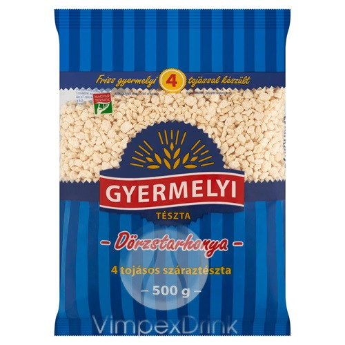 GYERMELYI TÉSZTA 4 TOJ. DÖRZSTARHONYA 500G