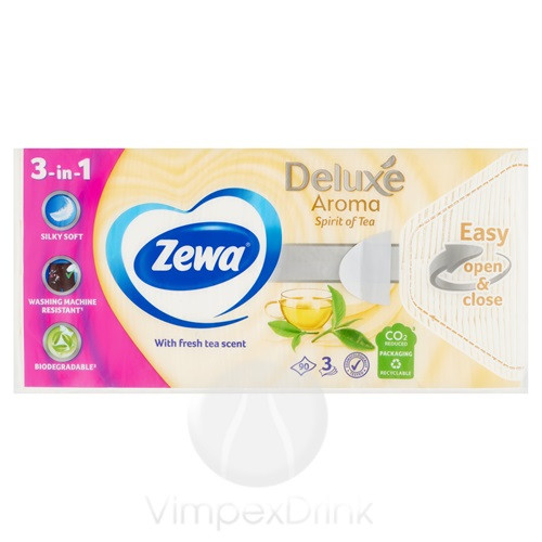 ZEWA DELUXE PAPÍRZS. SPIRIT OF TEA 90DB