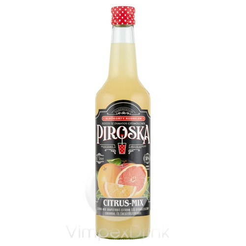 SZIK Piroska Citrus Mix Szörp 0,7l PAL