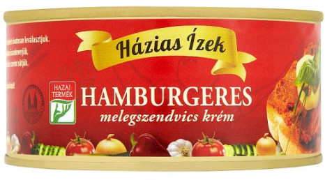 HÁZIAS IZ. HAMB. MELEGSZENDVICSKRÉM 290G