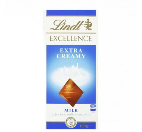 Lindt Excellence csokoládé Extra Creamy 100g