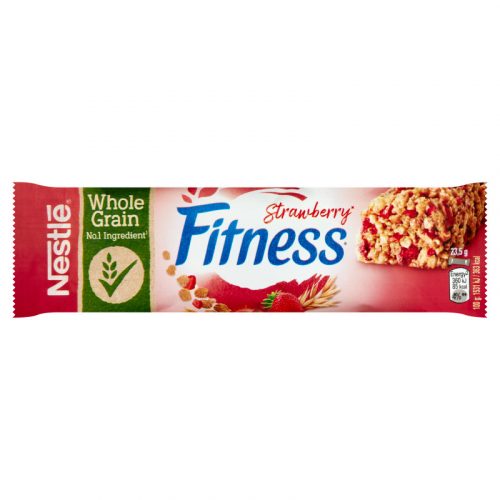 Nestlé Fitness gabonapehely szelet Epres 23,5g