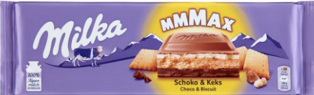 Milka csokoládé Schoko-keksz 300g