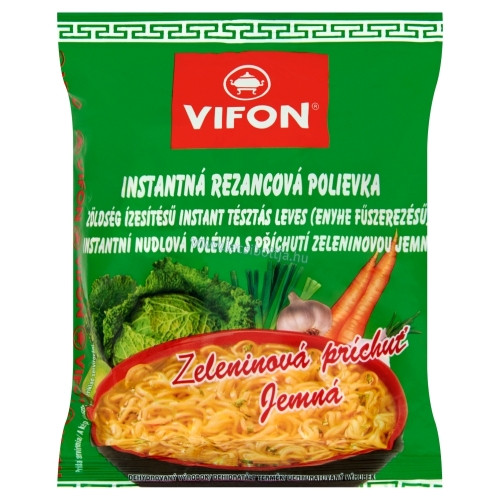 Vifon Zöldség ízesítésű inst.tésztás leves 60g /24/