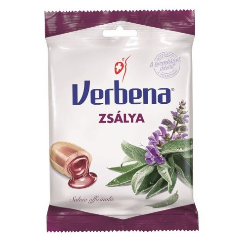 Verbena töltött cukorka Zsálya 60g /20/