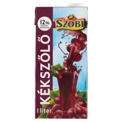 SZOBI Kékszőlő 12% 1l TETRA