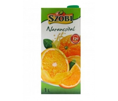 SZOBI Narancs 12% 1l TETRA