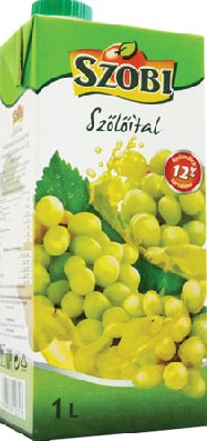 SZOBI Fehérszőlő 12% 1l TETRA