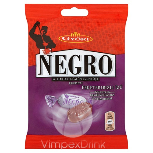 NEGRO Feketeribizli 79g /32/ (Vitamin C+Cink)