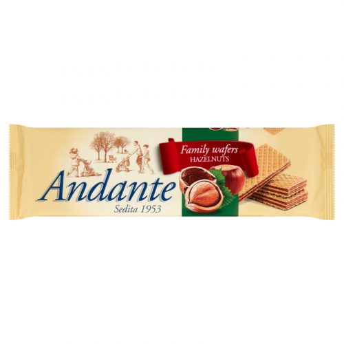 Andante ostya mogyorós 130g /16/