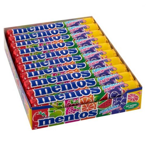 MENTOS Rainbow 20-as box 37,5g