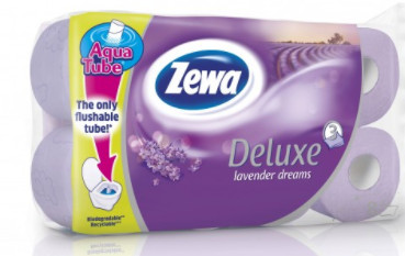 ZEWA Deluxe Taolettpapír 3r.Lavender 8te