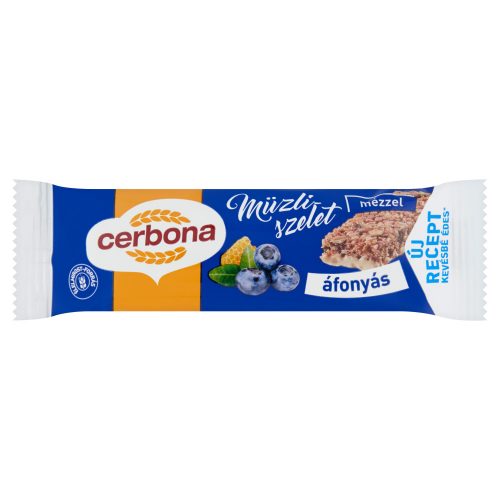 Cerbona müzli szelet áfonyás joghurtos tejbev. 20g /20/