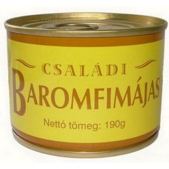 SZEGEDI BAROMFIMÁJKRÉM CSALÁDI TZ. 190G