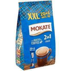 Mokate instant kávé 2in1 XXL 20*14g+4db gratis új