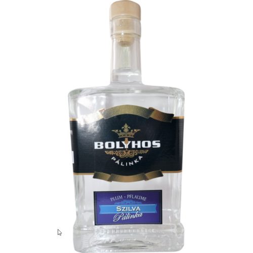 Bolyhos Szilva Pálinka 0,5l 40%