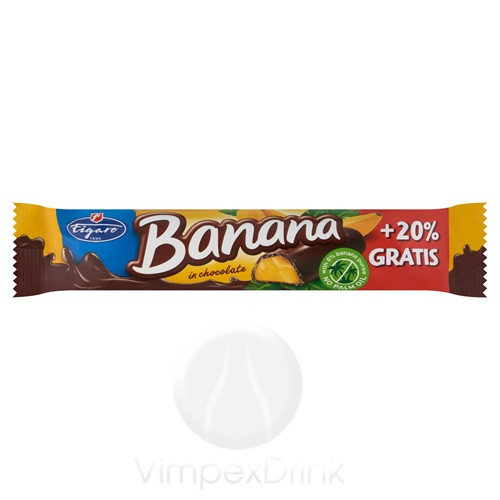 FIGARO BANáN CSOKI SZELET 25G+ 20%