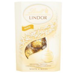 Lindt Lindor White tejcsok.golyók díszdob.200g/8/