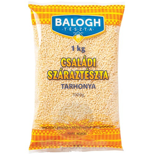 BALOGH Családi száraztészta 1kg Gépi tarhonya toj.nél.