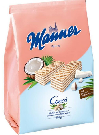 Manner Ostya Kókuszos 400g /10/