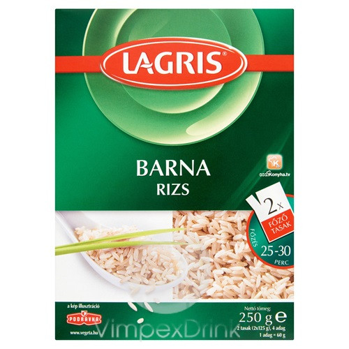 PODRAVKA LAGRIS BARNA RIZS 2X125G