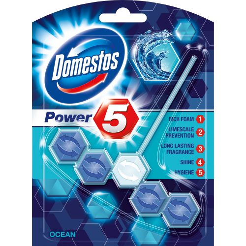 Domestos Power5 WC-rúd 55g Ocean