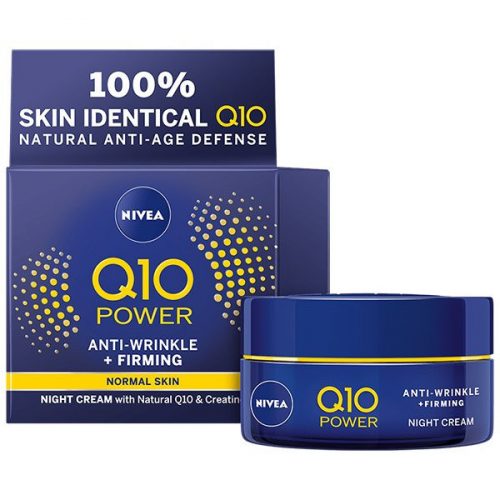 Nivea arckrém 50ml Q10Power Ránct. Éj.