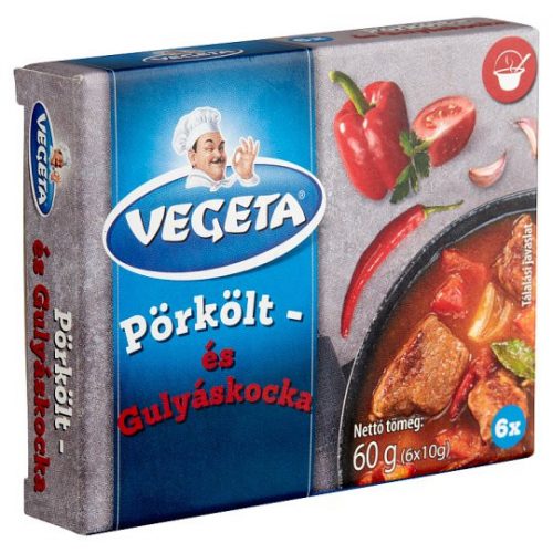 PODRAVKA VEGETA KOCKA GULYÁSLEVES ÉS PÖRK. 60G