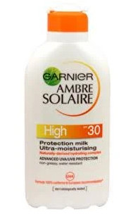 Ambre Solaire Erősen védő Hidrat. naptej VF30 200ml