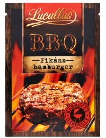 LUCULLUS BBQ PIKÁNS HAMBURGER 43G