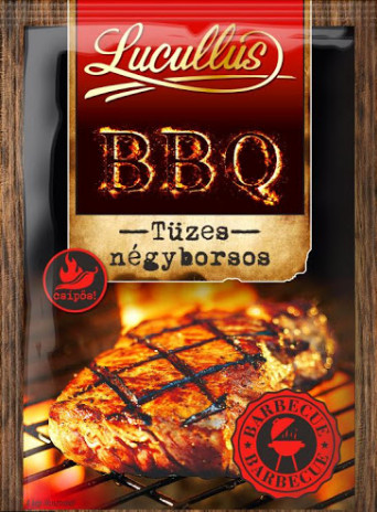 LUCULLUS BBQ TÜZES-NÉGYBORSOS 25G