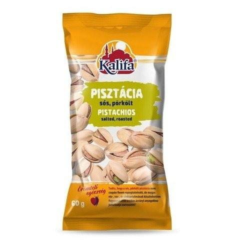 Kalifa pisztácia sós pörkölt 60g/20/