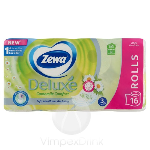 Zewa Deluxe Toalettpapír 3r kamilla 16tek