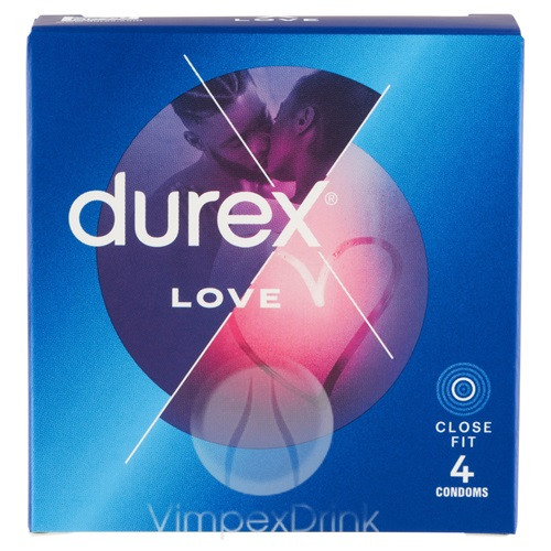 Durex óvszer 4db Love