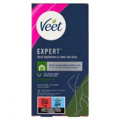 Veet Expert h.gy. szalagok száraz bőr 12db