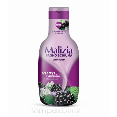 Malizia Habfürdő  1000ml Mora és Muschio (szeder)