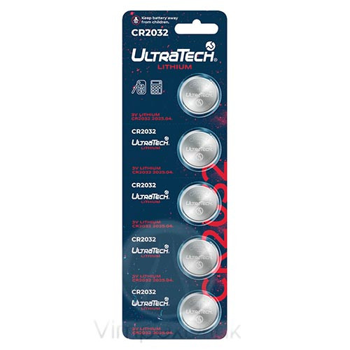 ULTRATECH Lithium  CR 2032 B5 elem