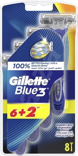 Gillette Blue3 Eldobható borotva 6+2db