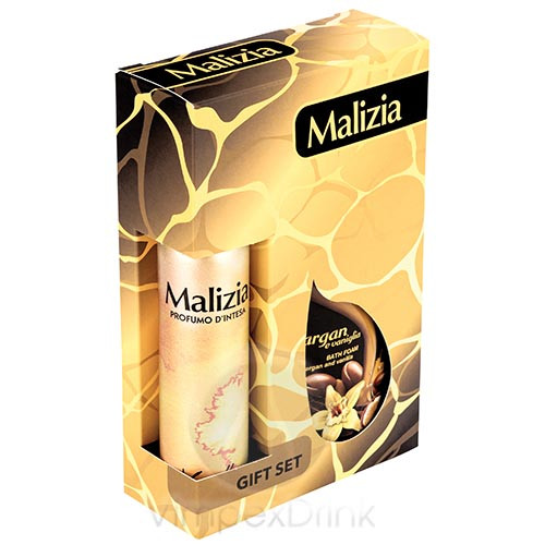 Malizia DD Argan Tus.300ml+Deo100ml vanilia