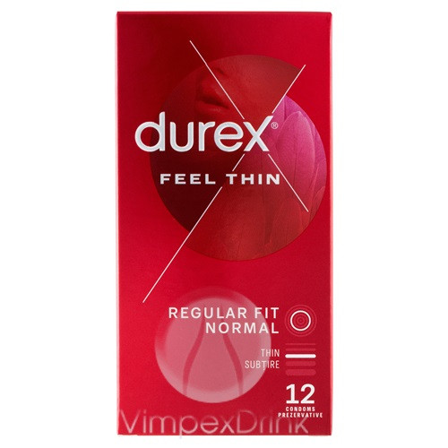 Durex óvszer 12db Feel Thin