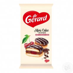 Lider Mini Cakes Sponge Tortácska Meggyes 165g /12/