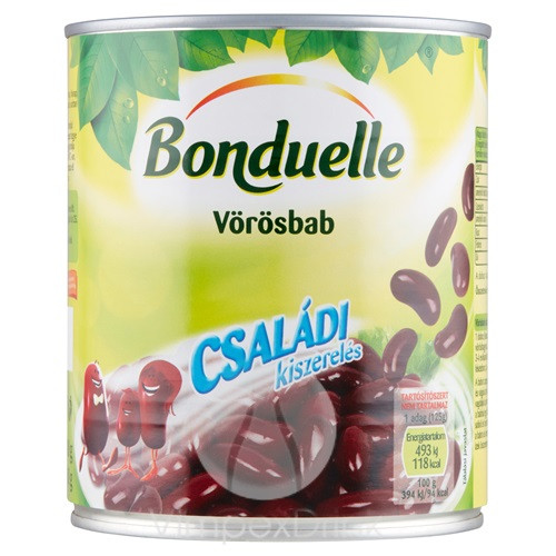 BONDUELLE VÖRÖSBAB CSALÁDI 800G/500G