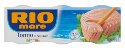 Rio Mare Tonhal sós lében 3*80g/156g