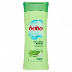 Baba testápoló 400ml Aloe verás frissítő