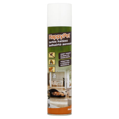 HappyPet tartós hatású bolhairtó aerosol 300ml