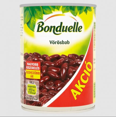 BONDUELLE VÖRÖSBAB MAXIPACK 545G/340G